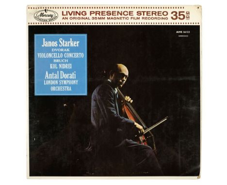 Classical Records. Dvorak Cello Concerto in B Minor with Janos Starker on Cello and Antal Dorati conducting the London Sympho