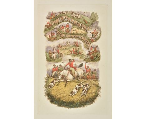 Surtees (R.S.) The Analysis of the Hunting Field. being a series of sketches of the principal characters that compose one, th