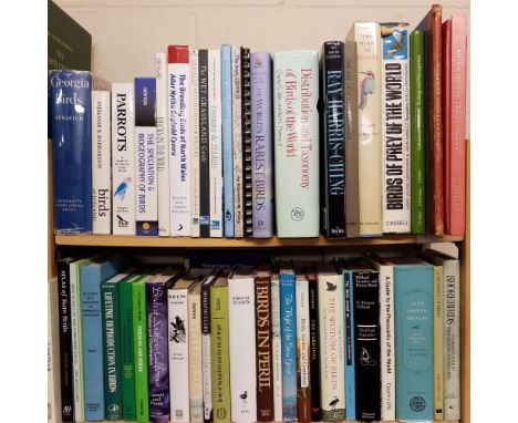 Burleigh (Thomas D.) . Georgia Birds, 1st edition, 1958, University of Oklahoma Press, U.S.A., numerous colour and black &amp