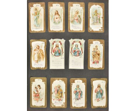 Trade Catalogue. A trade catalogue of chromolithographed religious cards, published by G. Ajelli &amp; Co. Ltd., circa 1920, 