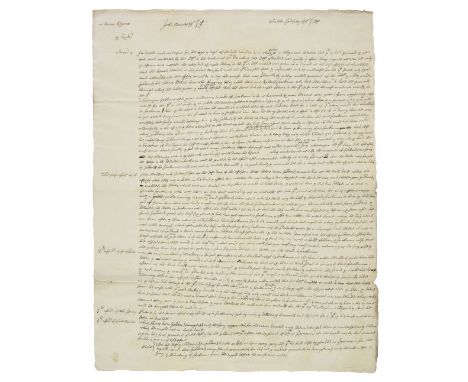 Hampshire - Nowes Charity. A group of approximately 120 manuscript paper documents, late 17th/early 18th century &amp; 1830s,