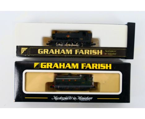 Graham Farish - Two boxed N gauge steam locomotives and tenders from Graham Farish including, Graham Farish 371-926 Class 875
