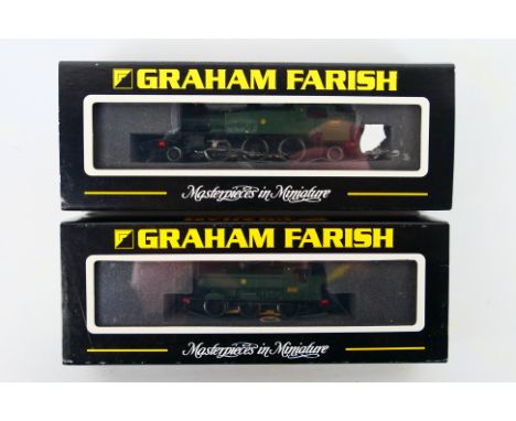 Graham Farish - Two boxed N gauge steam locomotives and tenders from Graham Farish including, Graham Farish 371-976 Class 61X