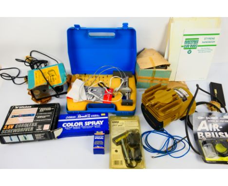 H&M - Others - Two boxed H&M controllers with some model making tools and equipment. Lot includes H&M Multipack DC Controller