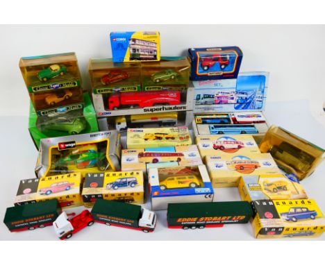 Corgi - Revell - Matchbox - Vanguards - A group of mostly boxed vehicles including Suzuki Santana # K-179, Saab 96 # D711, Me