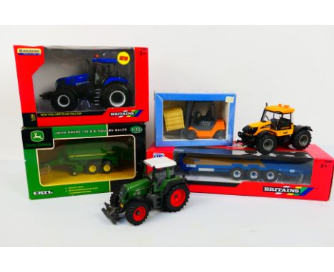 Britains - Agriculture. Three boxed Britains diecast models appearing Mint in box in Excellent boxes. Lot consists of: #43006