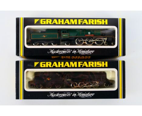 Graham Farish - Two boxed N gauge steam locomotives and tenders from Graham Farish including, Graham Farish Special Edition R