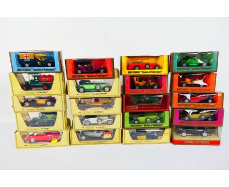 Matchbox Models of Yesteryear - 20 boxed Matchbox Models of Yesteryear in various box styles. Lot includes Y13 1937 Cord 812;