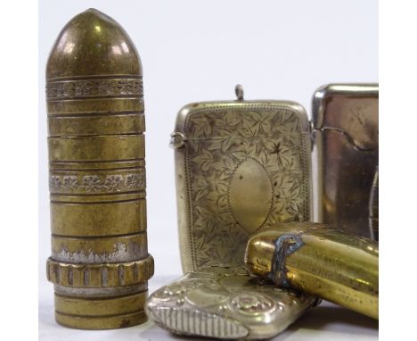 A group of Vintage Vesta cases and lighters 