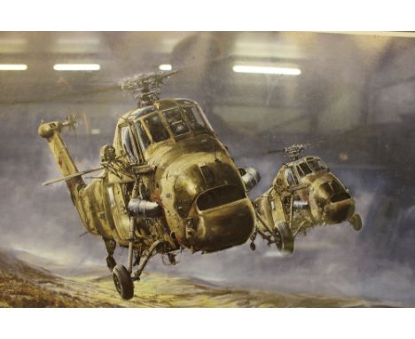 Michael Rondot, pencil signed limited edition print entitled 'Evergreen, Wessex'