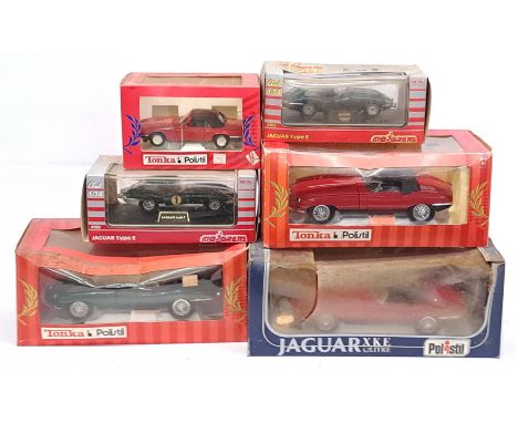 Tonka Polistil, Polistil &amp; Majorette &amp; a boxed Jaguar Car group. &nbsp;Although unchecked for completeness condition 