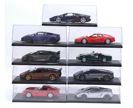 Bburago, 1:24 Scale, a boxed Car group. &nbsp;Although unchecked for completeness condition&nbsp;generally appears&nbsp;to be