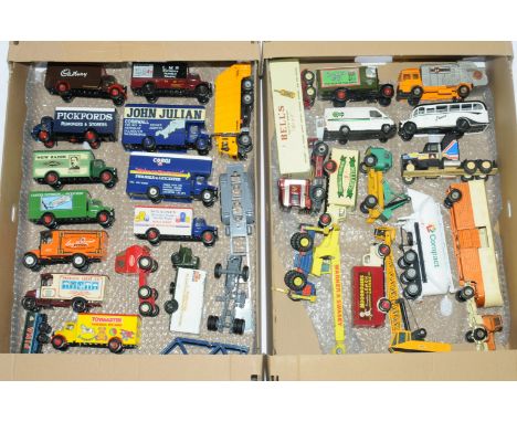 Corgi, Siku and similar, a mixed unboxed group of Commercial Vehicles to include, Corgi Major Morgan &amp; Swasey, Corgi Toym