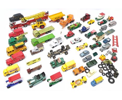 Matchbox, Corgi, Budgie Toys &amp; similar, an unboxed Car, Commercial, Plant &amp; similar group. &nbsp;Although unchecked f