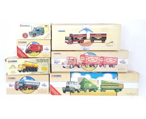 Corgi Classics &amp; similar, a boxed Commercial&nbsp;group. &nbsp;Includes 97920 Scammell Highwayman &ldquo;R. Edwards Amuse