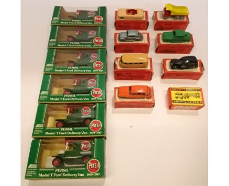 Morestone, Mighty Midgets &amp; Lledo, a boxed Group of Commercial Vehicles. Includes Esso Extra series with others. Although