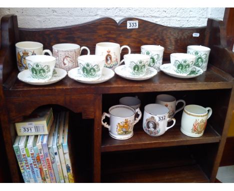 Royal Commemorative mugs, cups & saucers