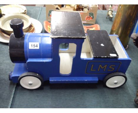 Wooden model train