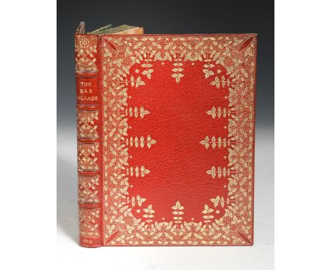 Fine binding. GILBERT (W S) The Bab Ballads, London: Hotten 1869, 8vo, illustrated, original cloth covers bound in at end, fi