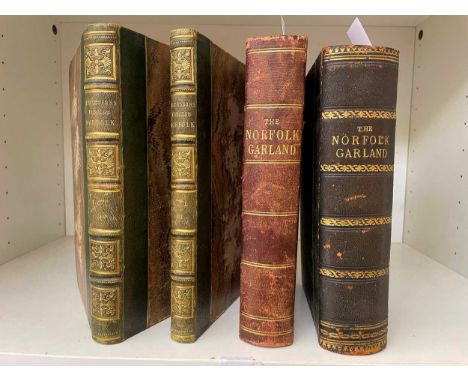 Norfolk. GLYDE (John, Jnr.) The Norfolk Garland, no date, [1872], 8vo, the author's extended copy with several tipped in auto