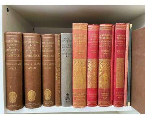 SALZMAN (L F) et al. The Victoria History of the County of Cambridgeshire and the Isle of Ely, vols. 1 to 9, with index, 1938
