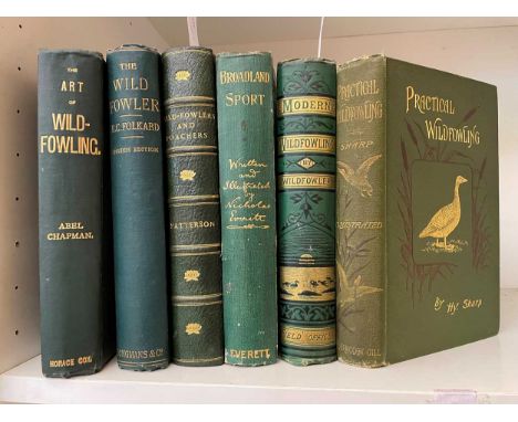 Wildfowling. PATTERSON (A H) Wild-Fowlers and Poachers, 1st edition 1929, 8vo, illustrated, modern morocco backed cloth; FOLK