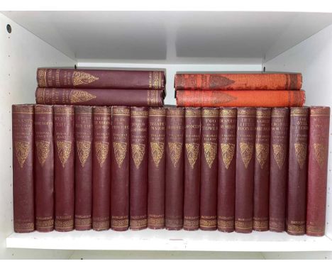 HARDY (Thomas) Works in Prose and Verse, Wessex Edition, 20 vols. 1912-13, 8vo, plus 'Miscellaneous Verses' 1919, each with p