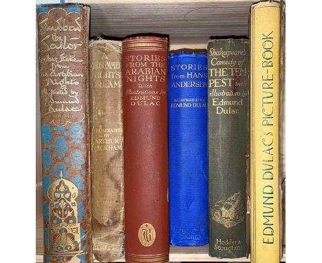 Illustrated. DULAC (Edmund) Sinbad the Sailor and other Stories from the Arabian Nights, Hodder &amp; Stoughton no date, 4to,