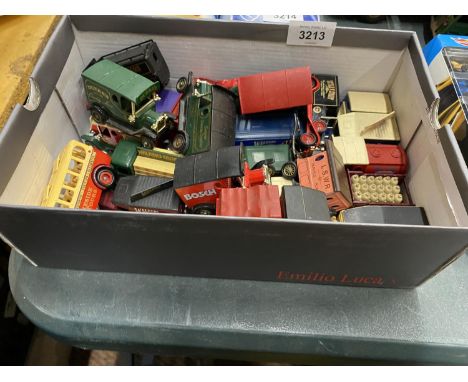 VARIOUS UNBOXED VINTAGE LLEDO ADVERTISING VANS 