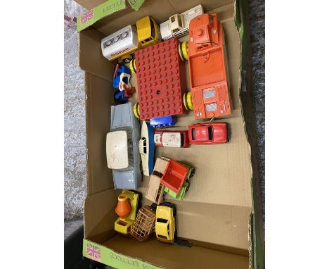 FOURTEEN 1960'S VINTAGE FRICTION VEHICLES 