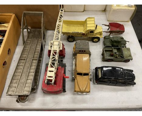 A COLLECTION OF VINTAGE VEHICLES ETC 