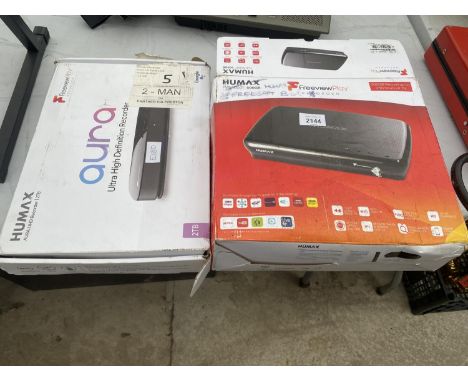 A VIRTUAL REALITY HEADSET, A FREEVIEW PLAYER AND A HD RECORDER 