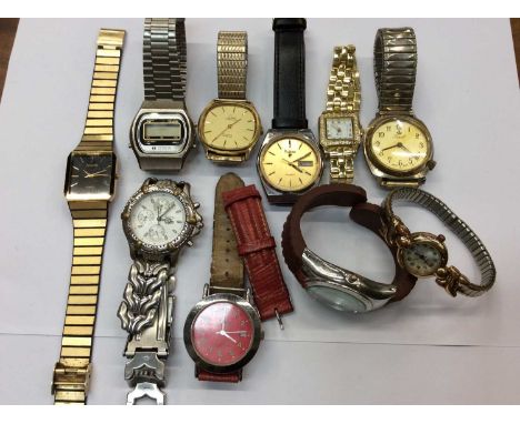 Group wristwatches including Rotary, Pulsar and Limit