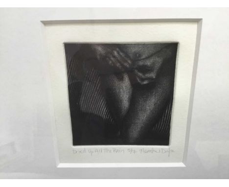 Heather Marie Drefke (contemporary) signed limited edition etching - Dried up all the Rain, 5/7, signed, titled and numbered 