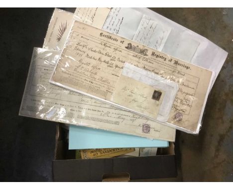 Victorian and later ephemera. postcards and first day covers