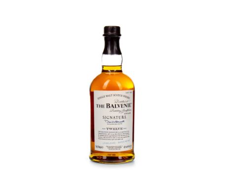 BALVENIE SIGNATURE AGED 12 YEARS - BATCH 1 Single Malt Scotch Whisky 70cl, 40% volume.