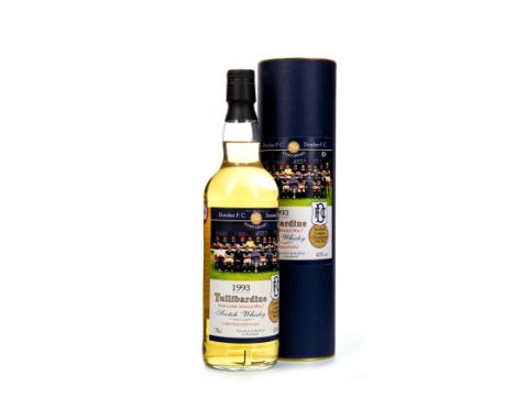 TULLIBARDINE 1993 DUNDEE FC 50TH ANNIVERSARY Single Malt Scotch Whisky Bottled to celebrate the 50th anniversary of Dundee Fo