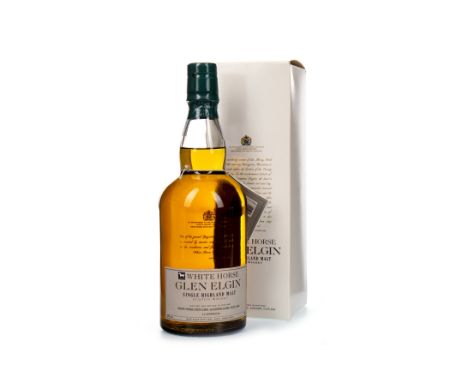 GLEN ELGIN WHITE HORSE Single Malt Scotch Whisky 75cl, 43% volume, in carton.