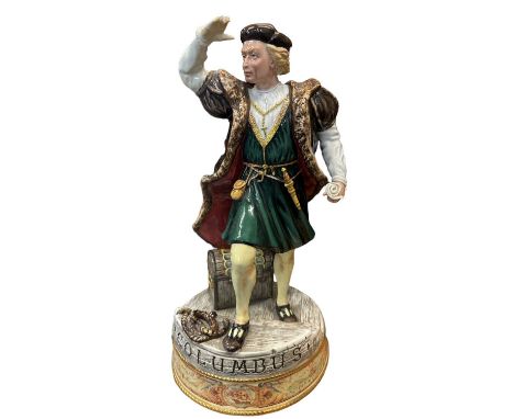 ROYAL DOULTON; a limited edition figure, HN3392 'Christopher Columbus', 216/1492, height 30cm.Condition Report: Please note, 