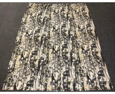 Textiles - William Gear (Scottish 1915 - 1997) for Horrockses, a Idiom fabric panel, , 222cm x 170cm&nbsp; Reference: This de