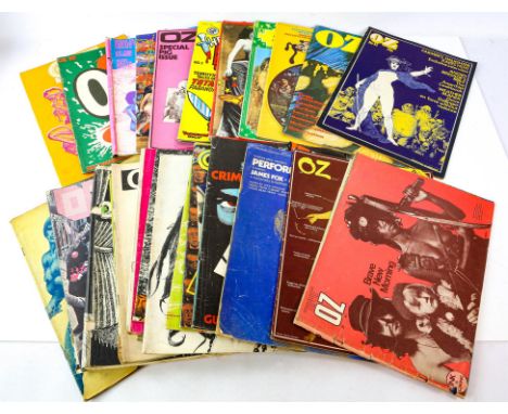 OZ Magazines, 28 issues from mainly the 1960's, numbers 6, 9, 11, 14, 19, 20, 21, 22, 23, 24, 26, 28, 29, 30, 31, 32, 33, 34,