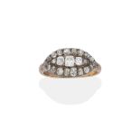 DIAMOND-SET RING,