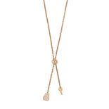 HERMÈS: 'KELLY CLOCHETTE' DIAMOND-SET NECKLACE