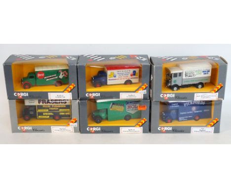 COLLECTION OF BOXED CORGI CLASSICS MODEL VEHICLES
1980's, trucks and vans (21), viewing required