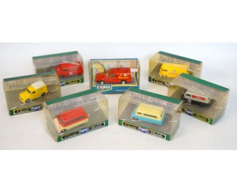 COLLECTION OF BOXED CORGI MODEL VEHICLES
1980's, vans - Classics and others (29), viewing required
