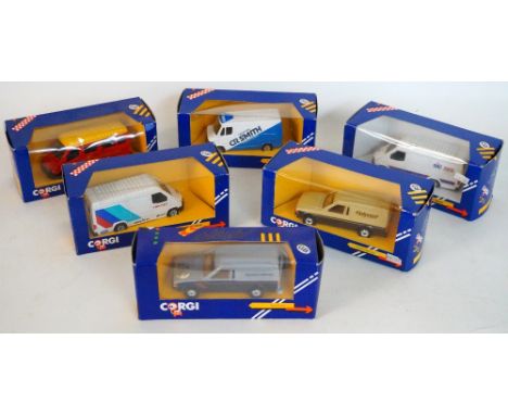 COLLECTION OF BOXED CORGI MODEL VEHICLES
1980's, all van types (23), viewing required