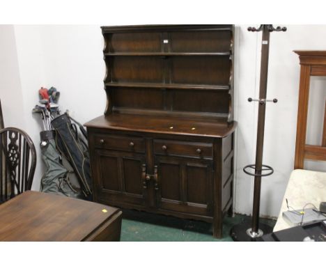 Ercol dresser, height 161 cm, width 123 cm, depth 45 cm
