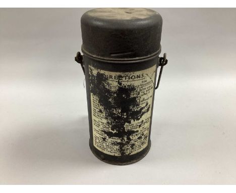 World War II British Army Style Thermos Flask, 1945 on base (no military broad arrow noted).