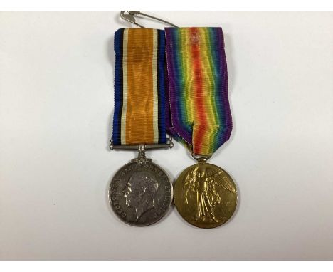 WWI British Medals, comprising British War Medal and Victory Medal awarded to LCPL (later CPL) G R Shaw 2nd SAI, no service n