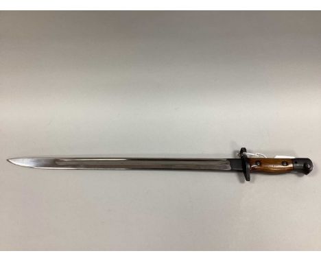 British Army 1907 Pattern Bayonet, 'Sanderson' marked on ricasso. The item has been restored to as new condition. 